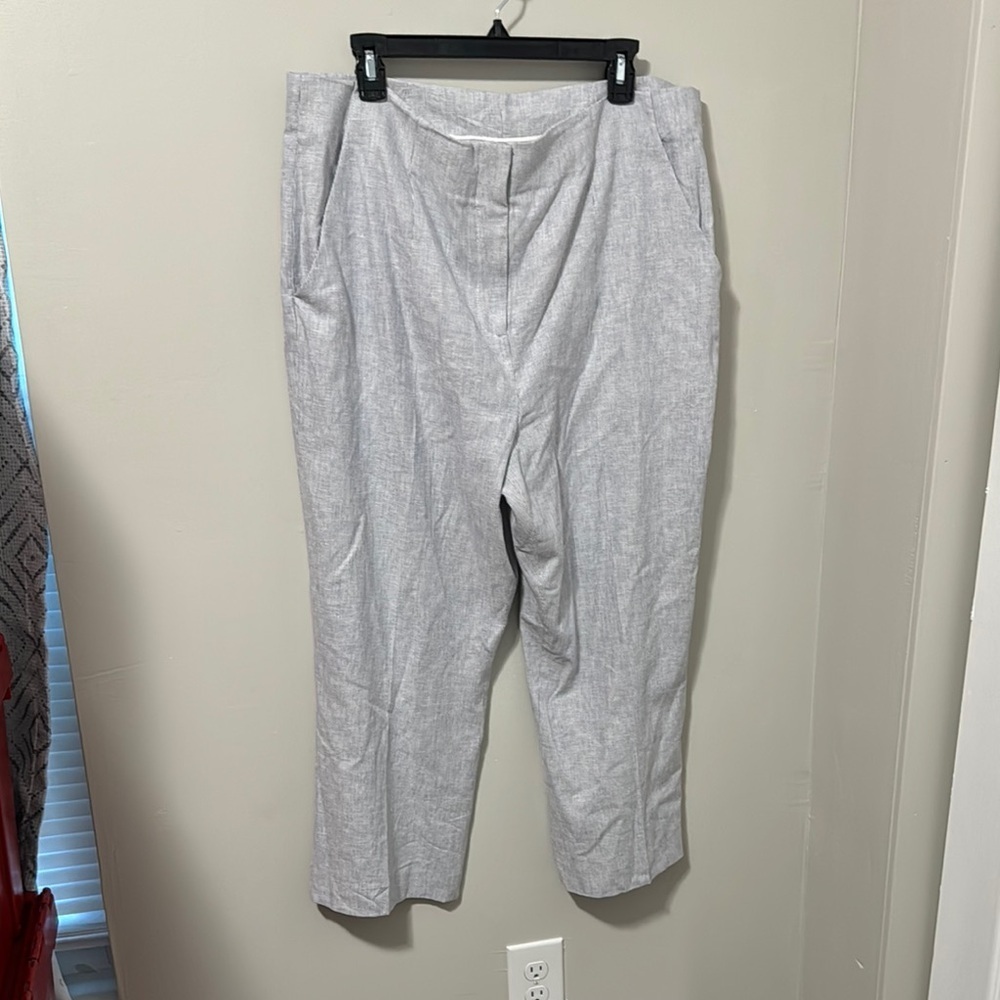 NWT! Alex Marie Stripped Linen Blend Pants